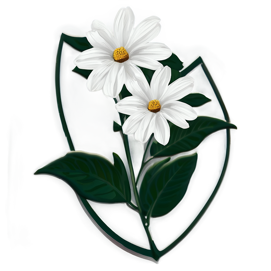 Elegant White Flower Png 67 PNG image