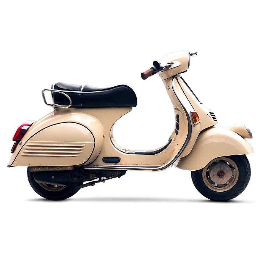 Elegant White Vespa Png Kgl PNG image