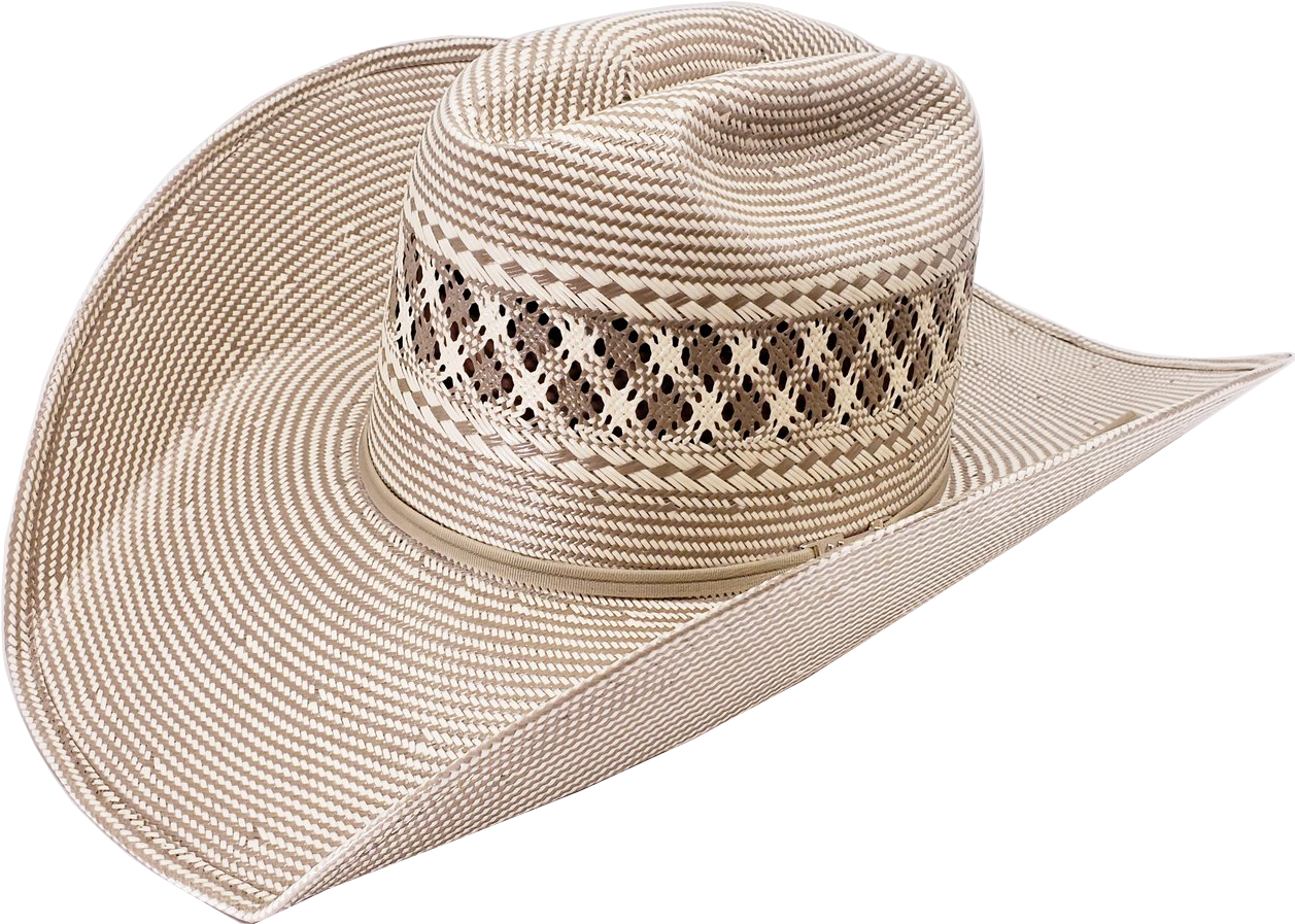 Elegant Wide Brim Straw Hat PNG image