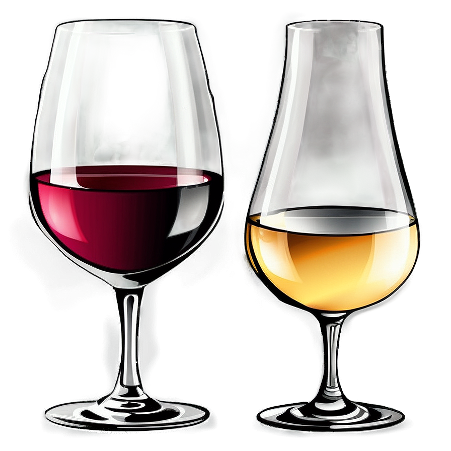 Elegant Wine Glass Clipart Png Vyd87 PNG image