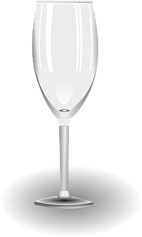Elegant Wine Glass Vector PNG image