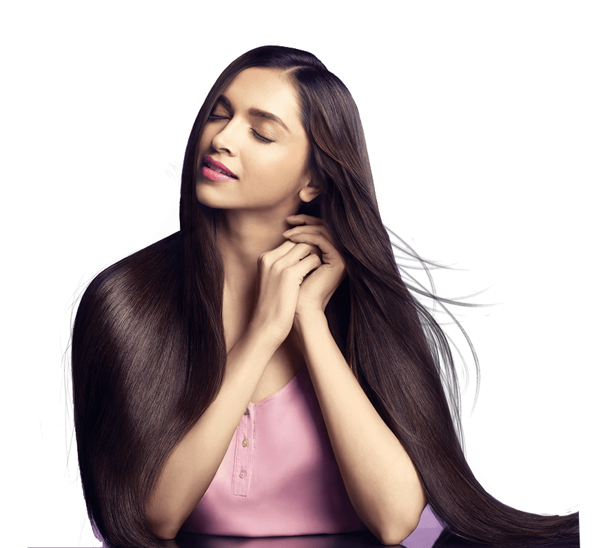 Elegant Woman Long Hair Beauty PNG image