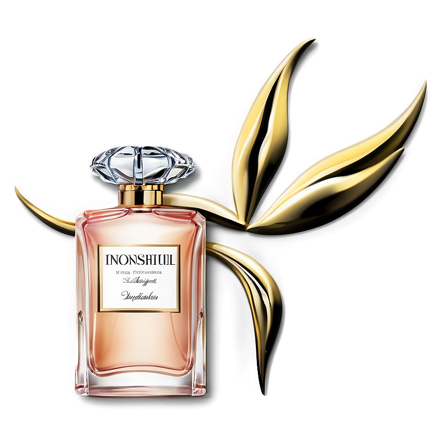 Elegant Woman Perfume Bottle Png Vyu25 PNG image