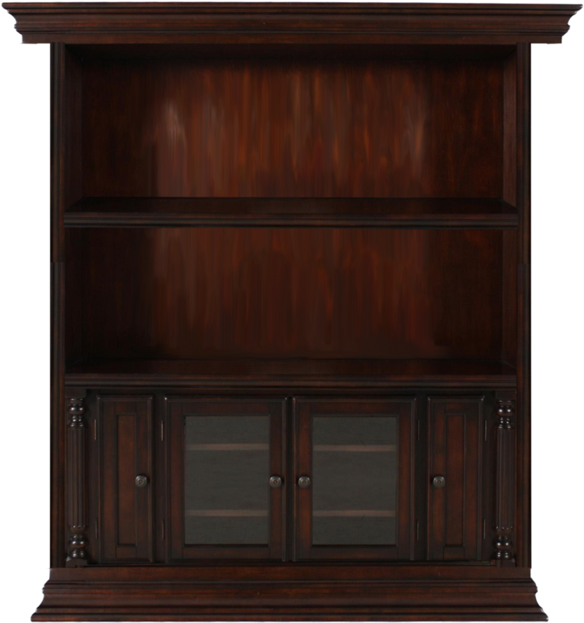 Elegant Wooden Cupboard Closet PNG image