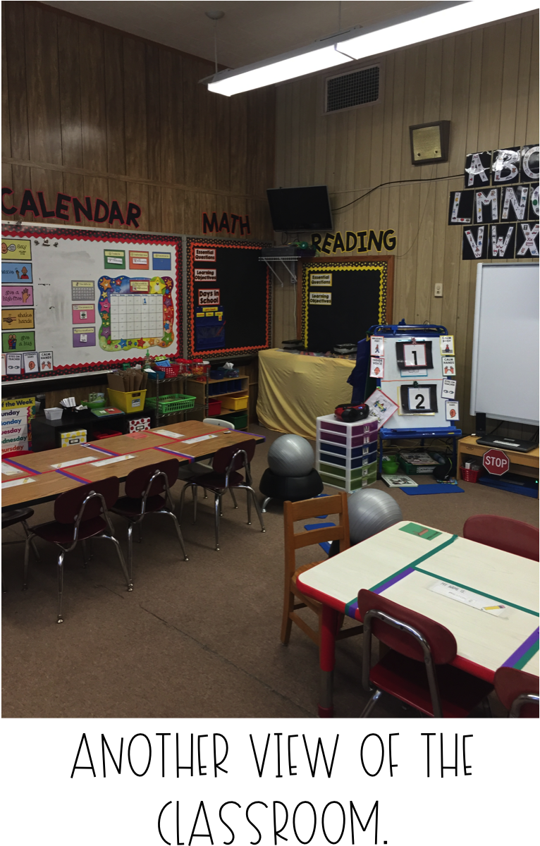 Elementary Classroom Interior PNG image