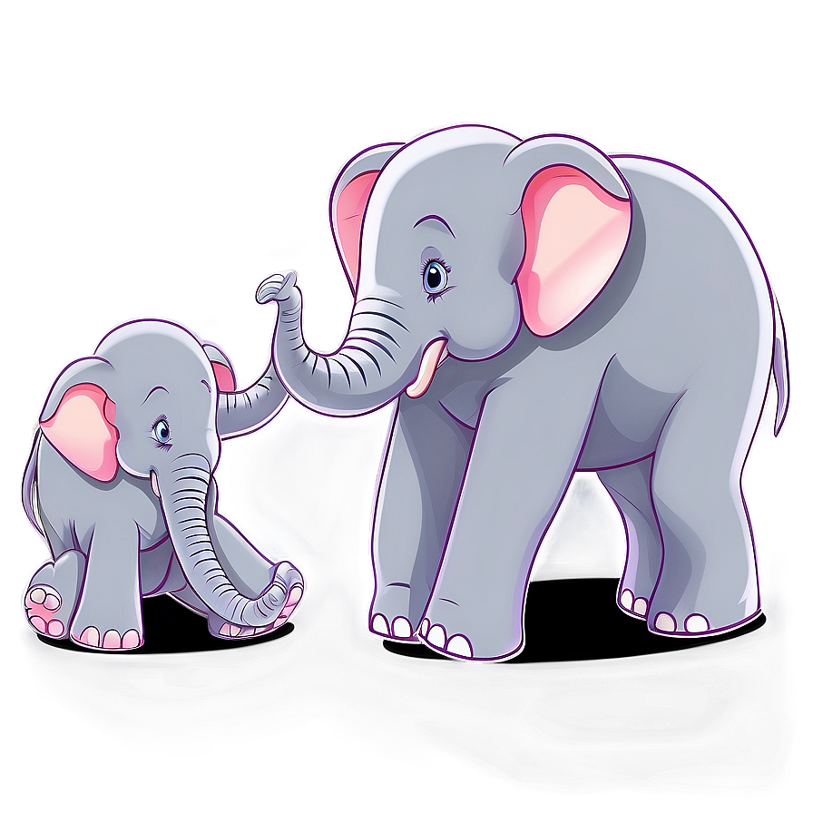 Elephant Cartoon Drawing Png Str PNG image