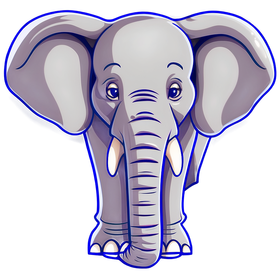 Elephant Cartoon Icon Png Ioh37 PNG image