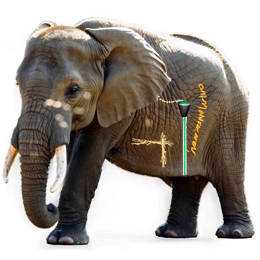 Elephant Conservation Awareness Png Bdp37 PNG image