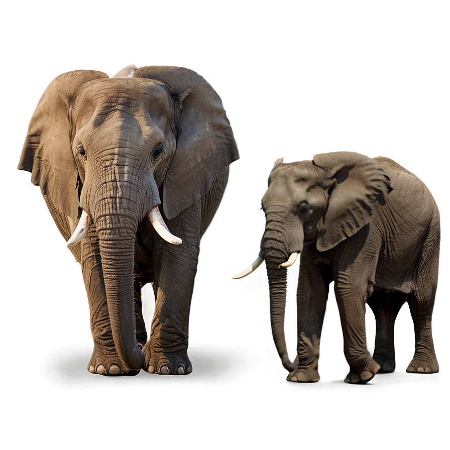 Elephant In Full Moon Night Png Vqf55 PNG image
