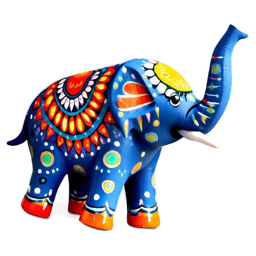 Elephant Parade Float Design Png 05032024 PNG image