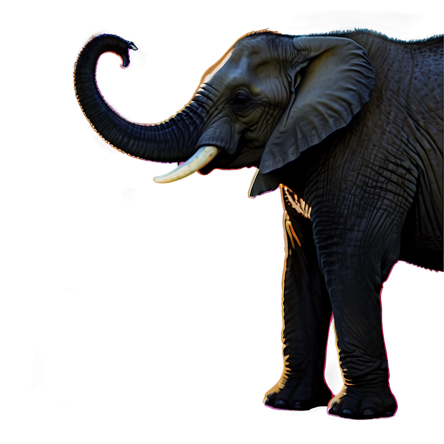 Elephant Silhouette Png Pnn PNG image