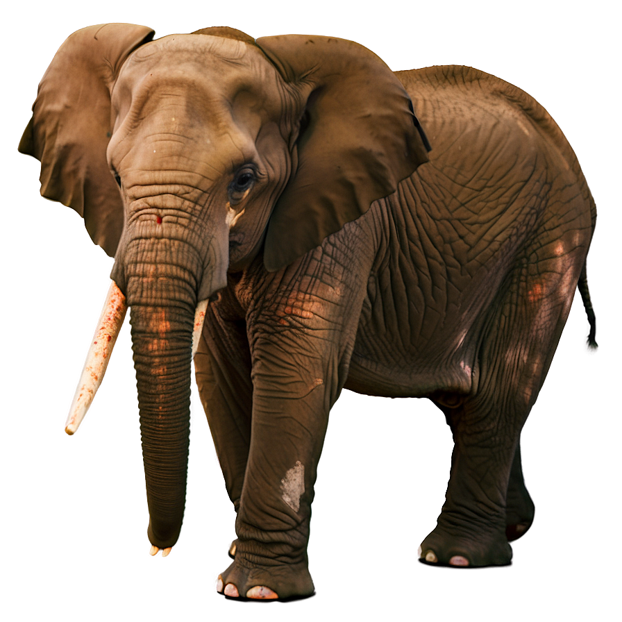 Elephant Under Starry Sky Png 52 PNG image