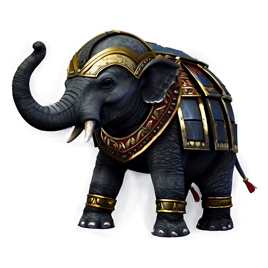 Elephant Warrior Armor Png Tnh PNG image
