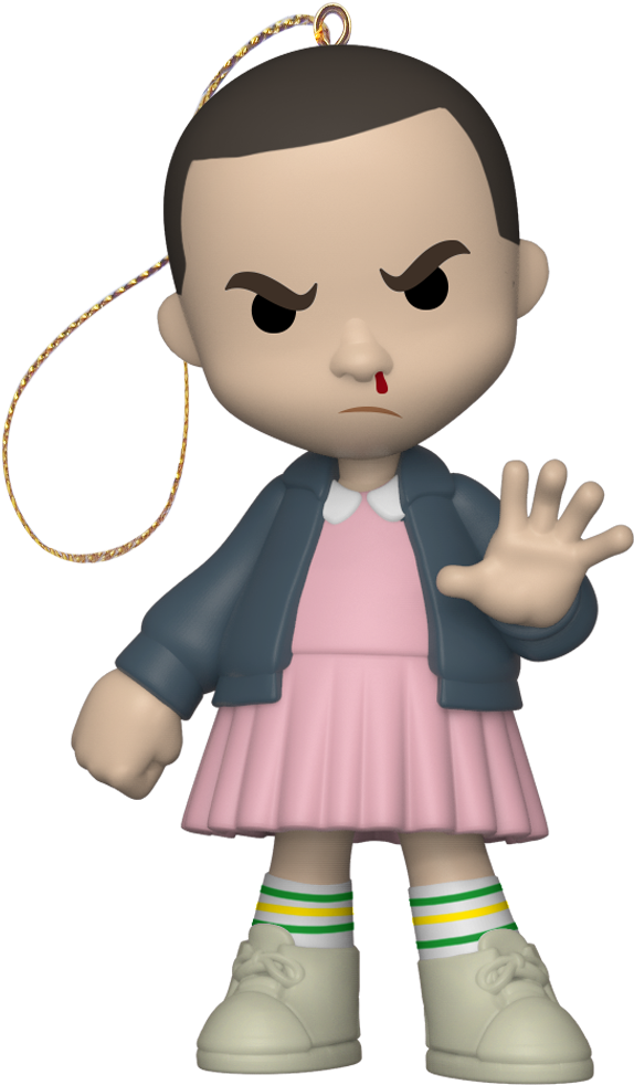 Eleven Stranger Things Keychain PNG image