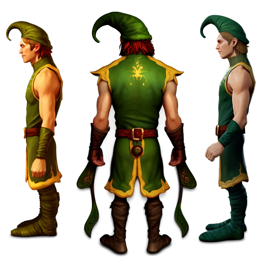 Elf Body For Game Design Png 60 PNG image