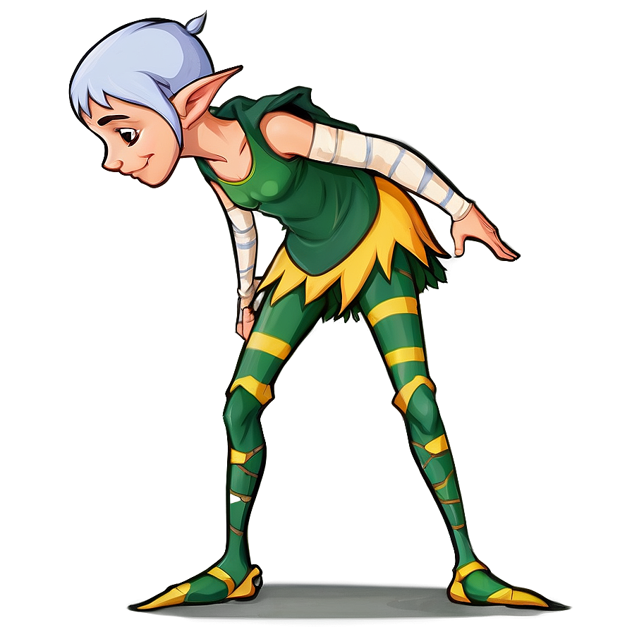 Elf Body Sketch Png Kdm PNG image