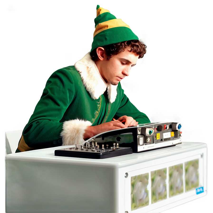 Elf Inventing Gadgets Png 83 PNG image