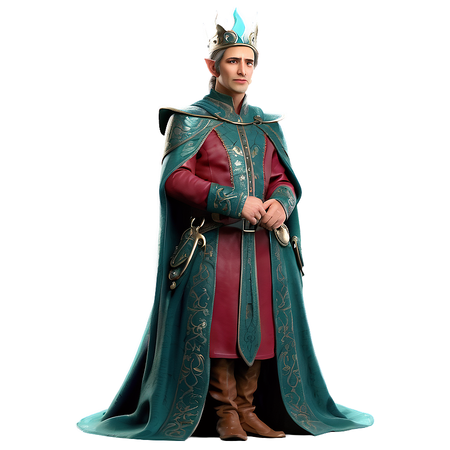 Elf King On Throne Png Hfg93 PNG image