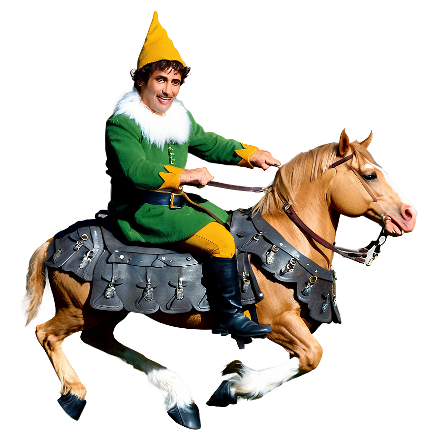 Elf Riding Mythical Creature Png Okt83 PNG image