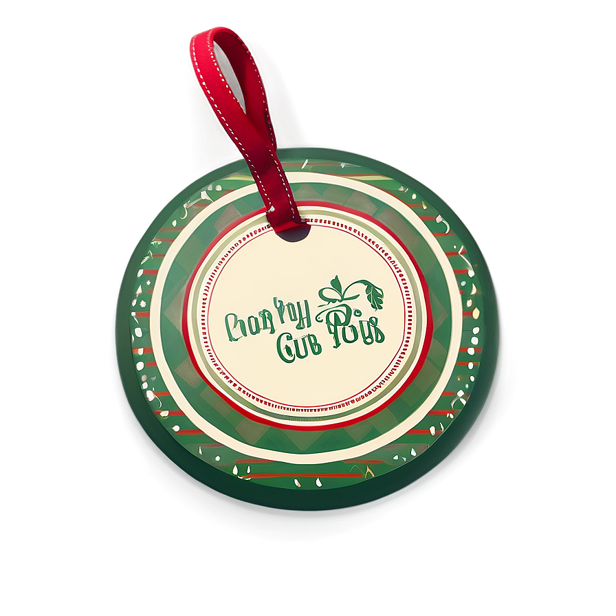 Elf Workshop Gift Tag Png 06282024 PNG image