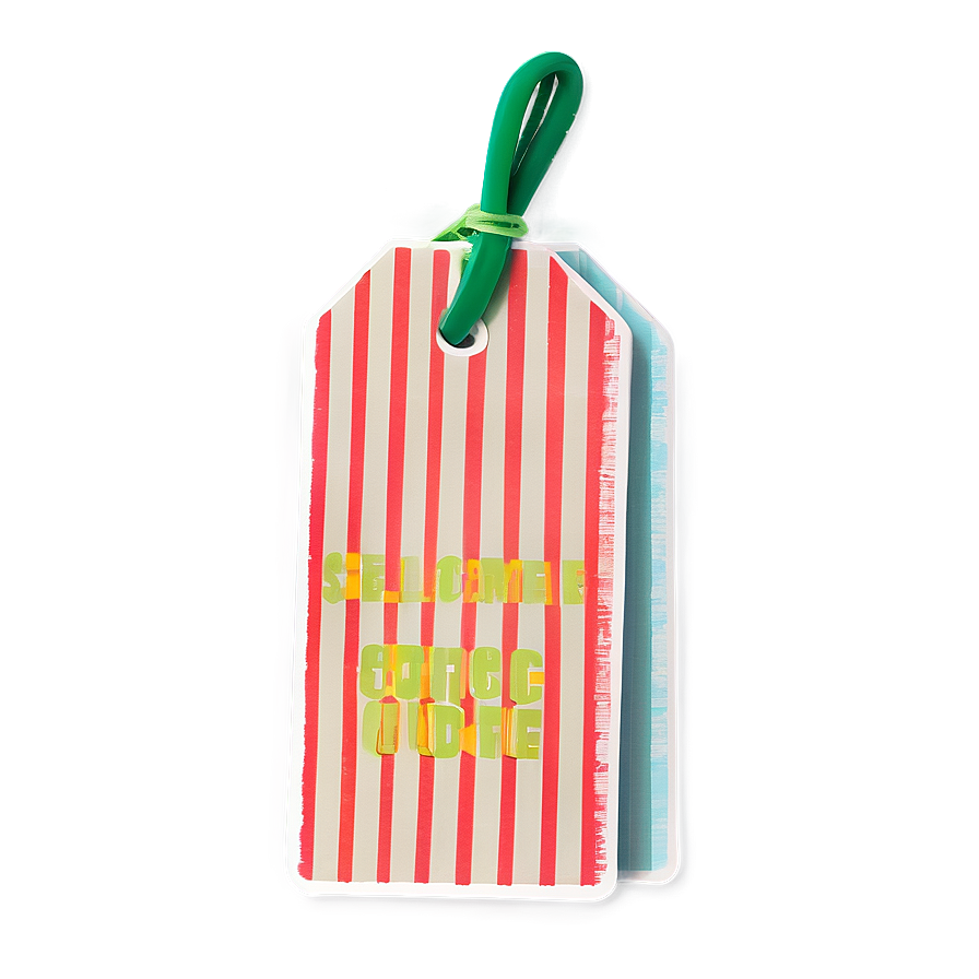 Elf Workshop Gift Tag Png Ngn PNG image