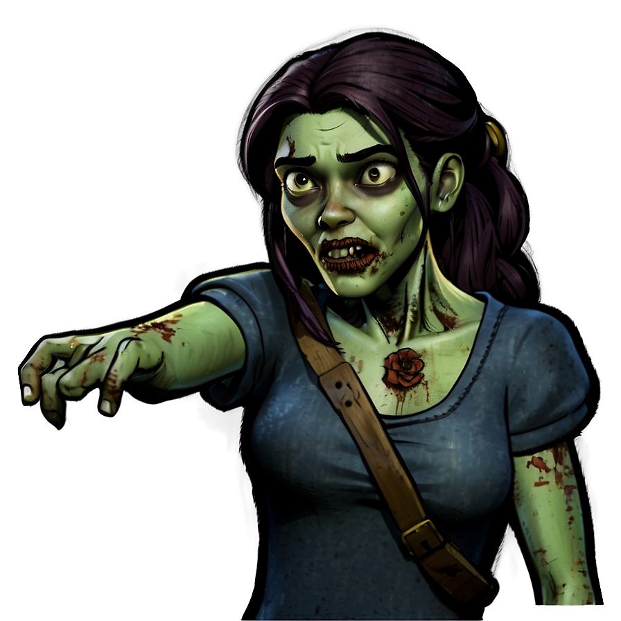 Eliza Disney Zombies Png Kta60 PNG image