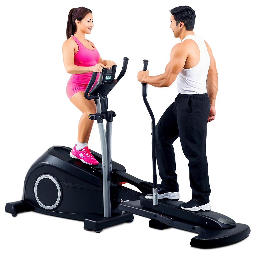 Elliptical Workout Png 42 PNG image