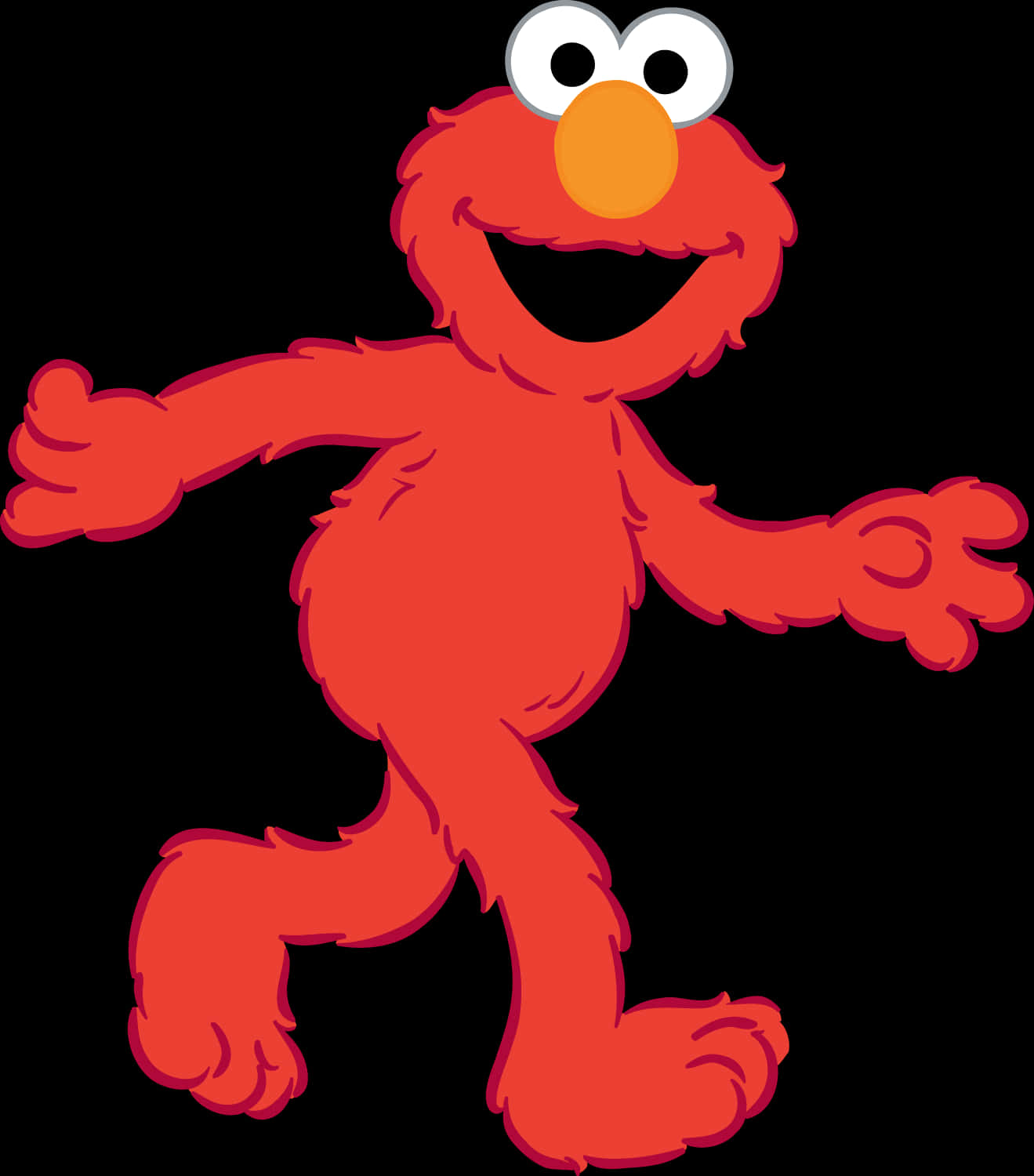 Elmo Character Illustration PNG image