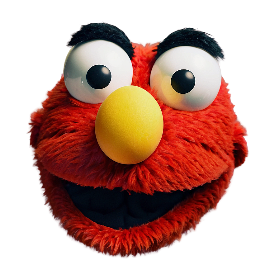 Elmo Face D PNG image