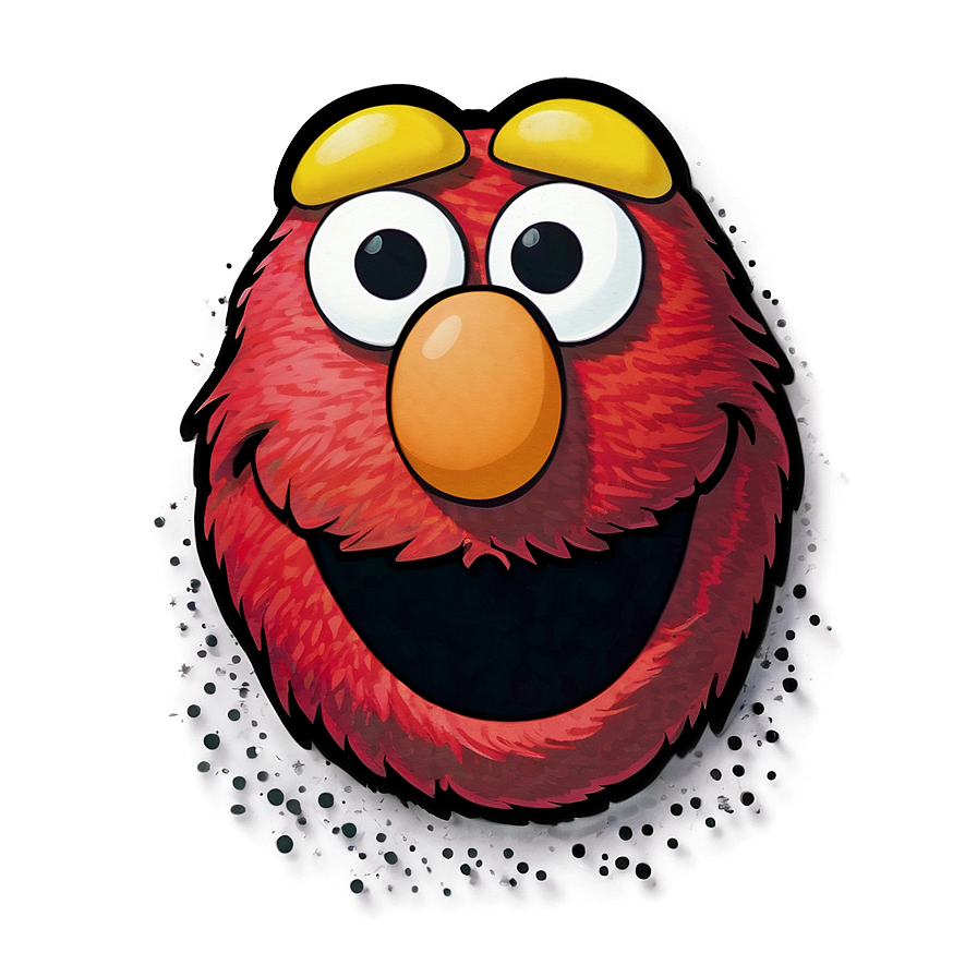 Elmo Face Icon For Apps Png Jvd PNG image