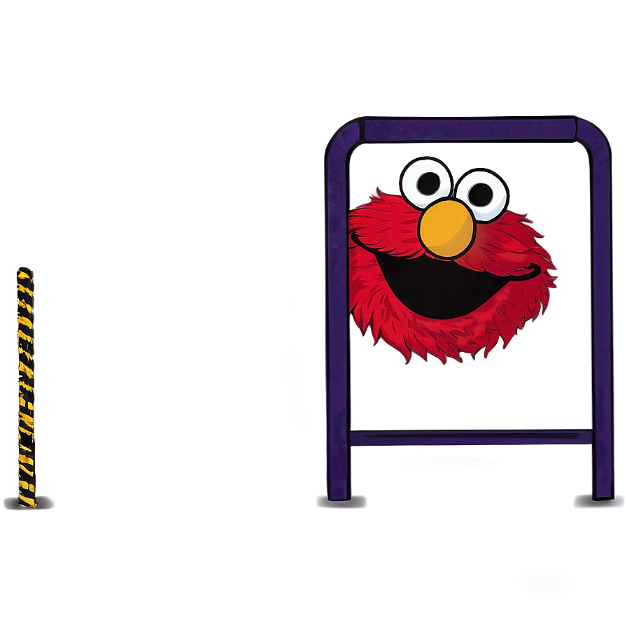 Elmo Face With A Big Smile Png 06212024 PNG image