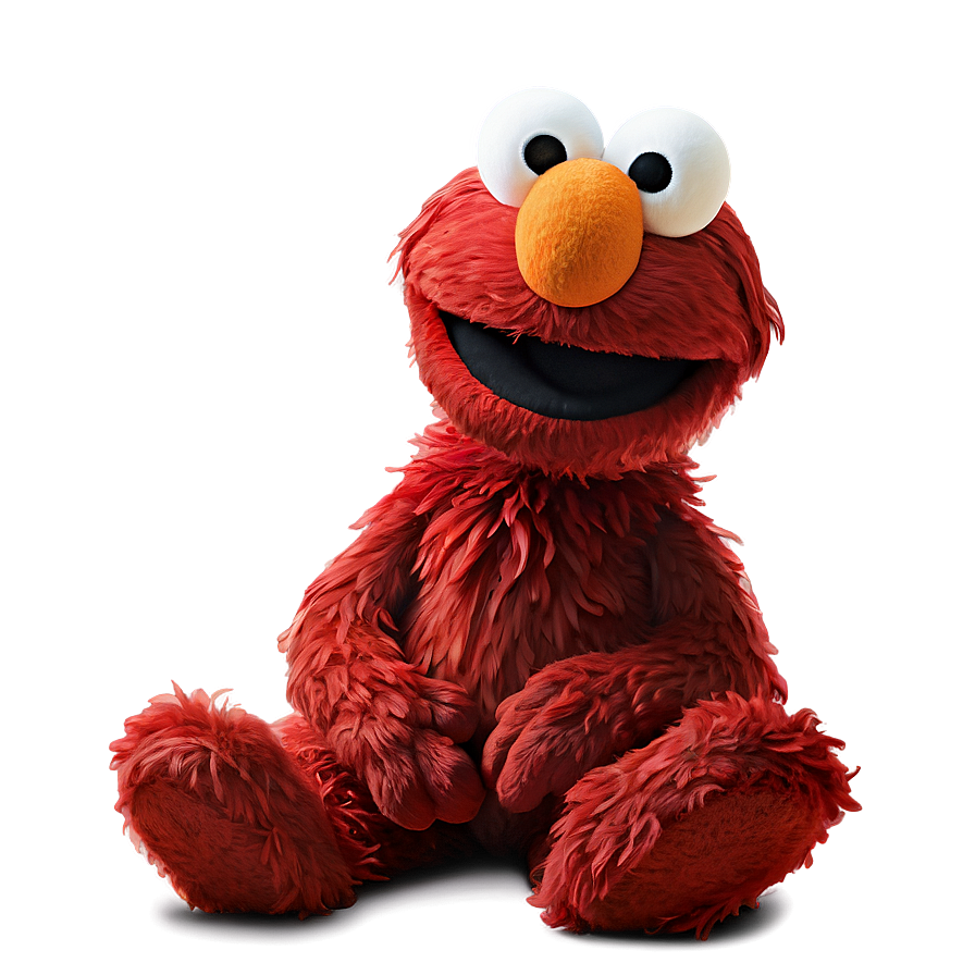Elmo From Sesame Street Png Med PNG image