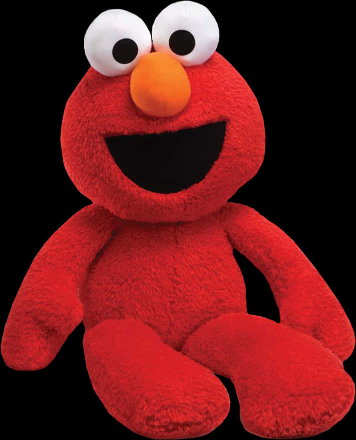 Elmo Plush Toy Sesame Street PNG image