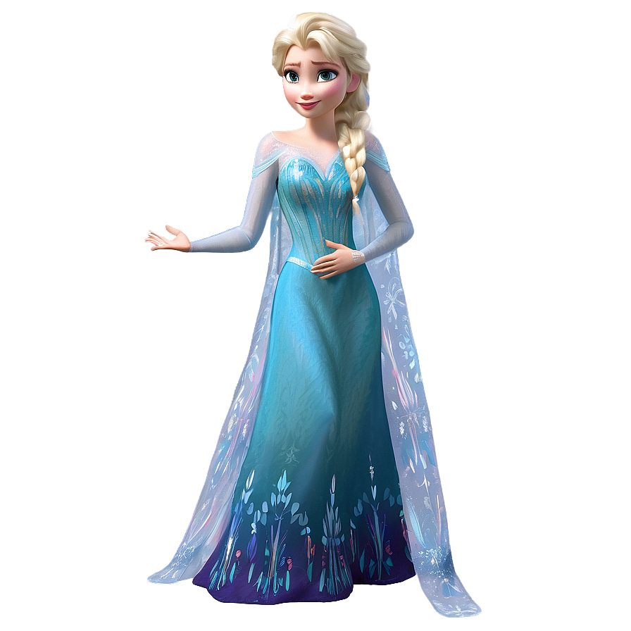 Elsa Frozen Ice Dress Png Aal PNG image