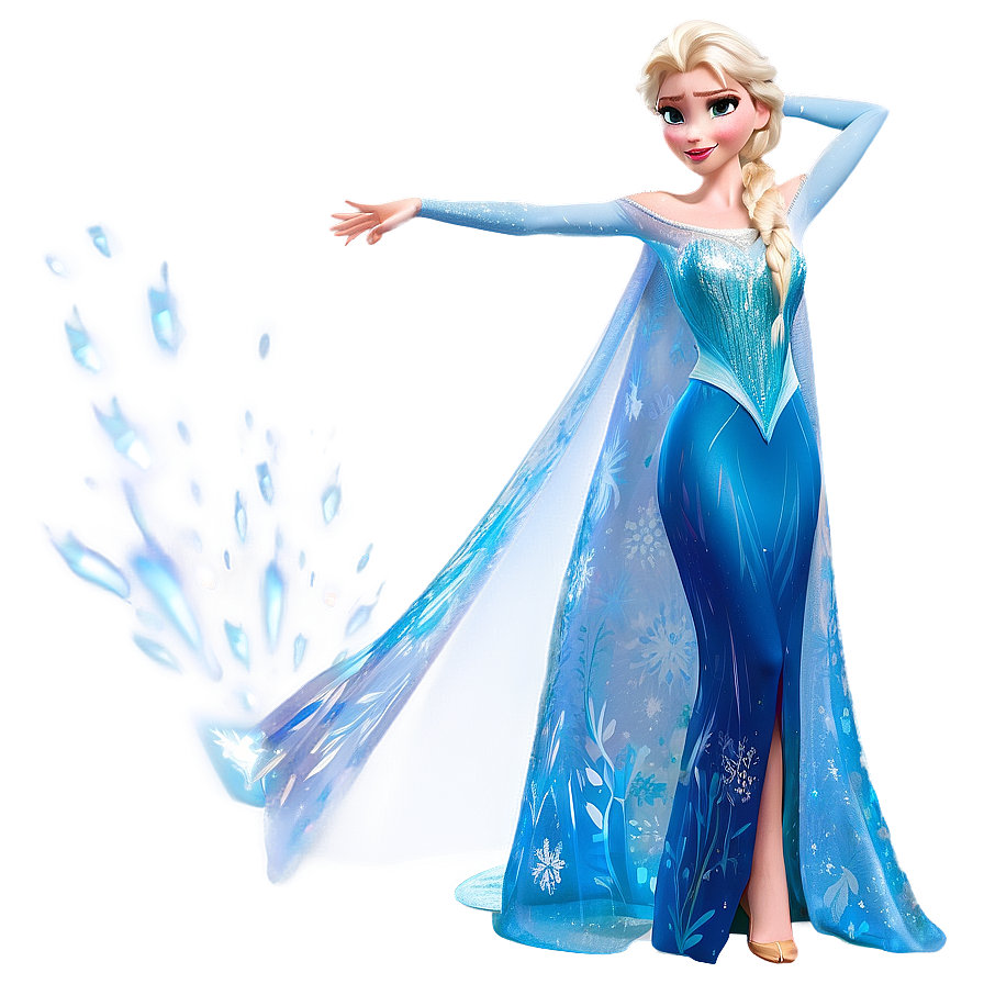 Elsa Frozen Queen Pose Png Jsu52 PNG image