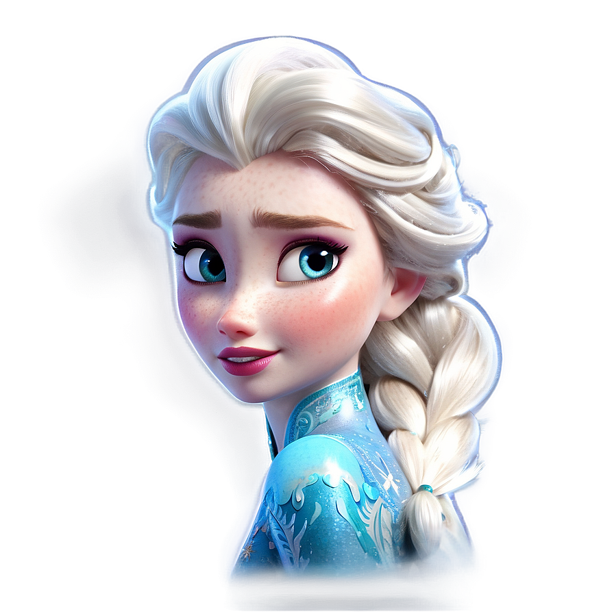 Elsa's Snowflake Magic Frozen Png Dhj45 PNG image