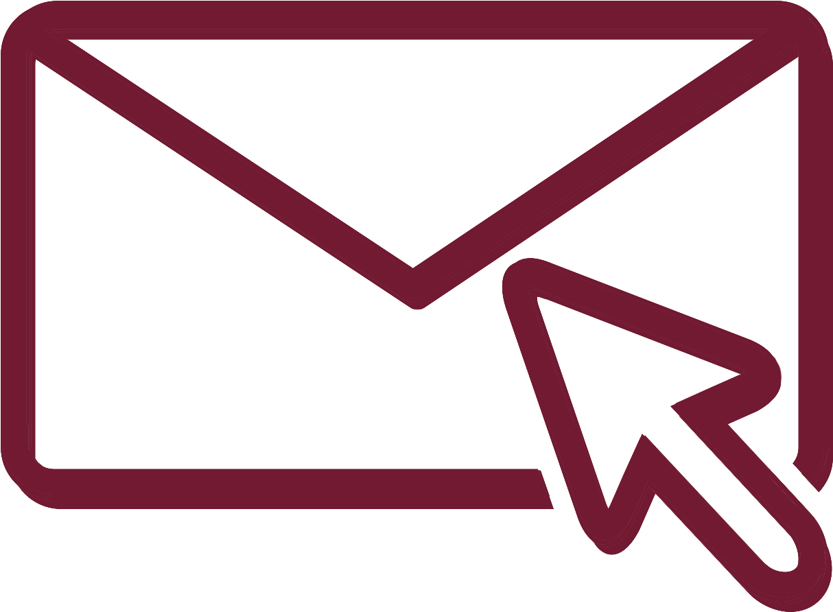 Email Iconwith Cursor PNG image