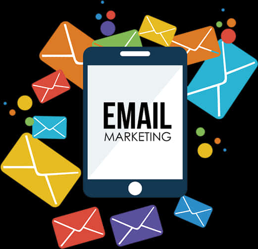 Email Marketing Concept Illustration PNG image