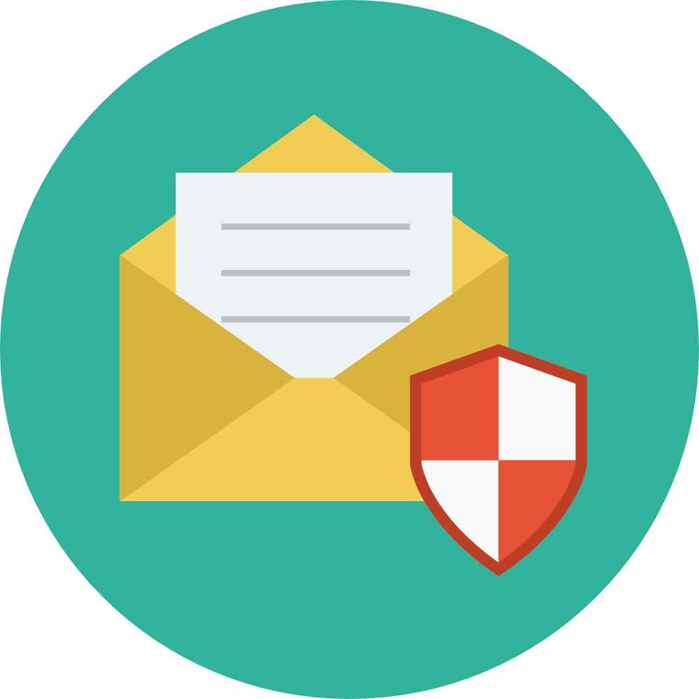 Email Security Concept Illustration PNG image