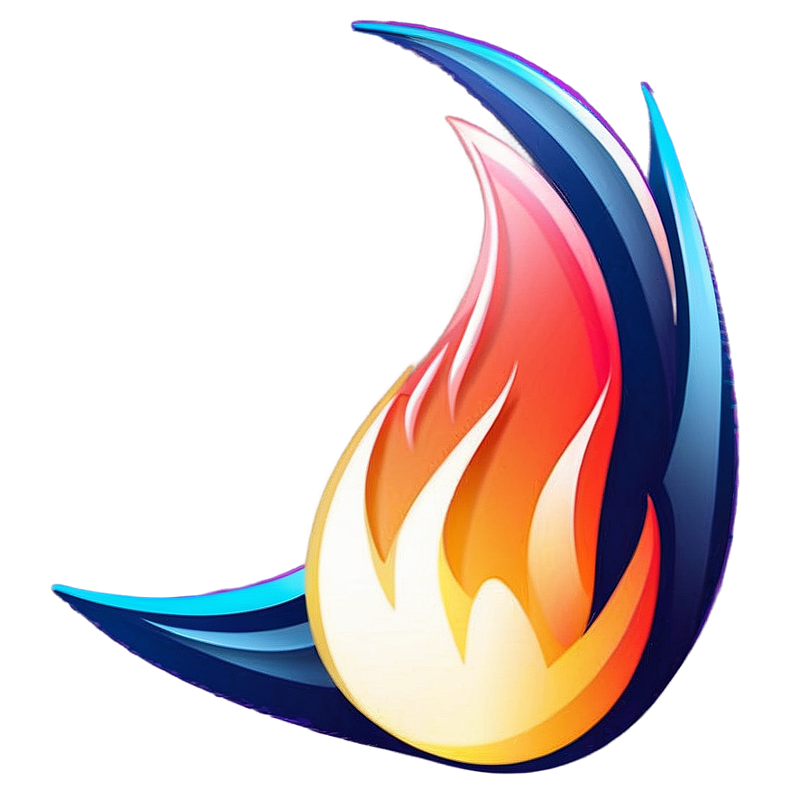Ember Fire Emoji Illustration Png 05042024 PNG image