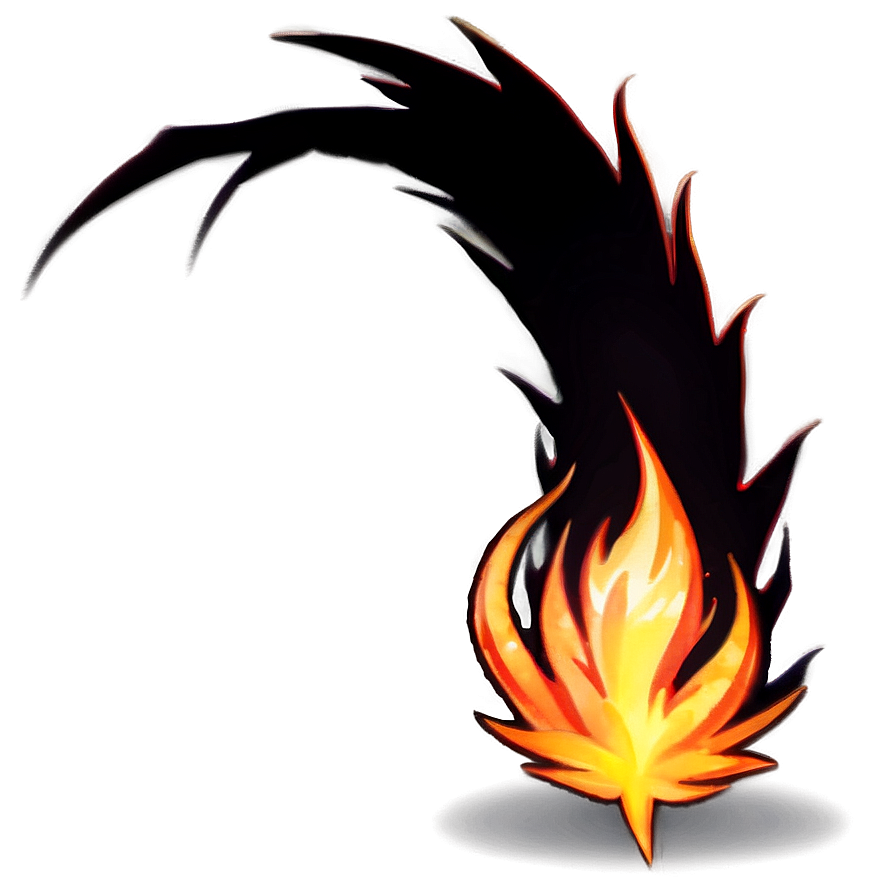 Ember Glow Anime Fire Png 69 PNG image