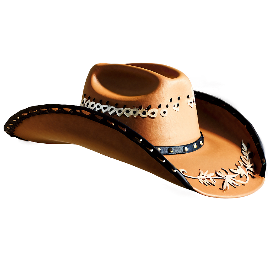 Embroidered Cowboy Hat Png 56 PNG image