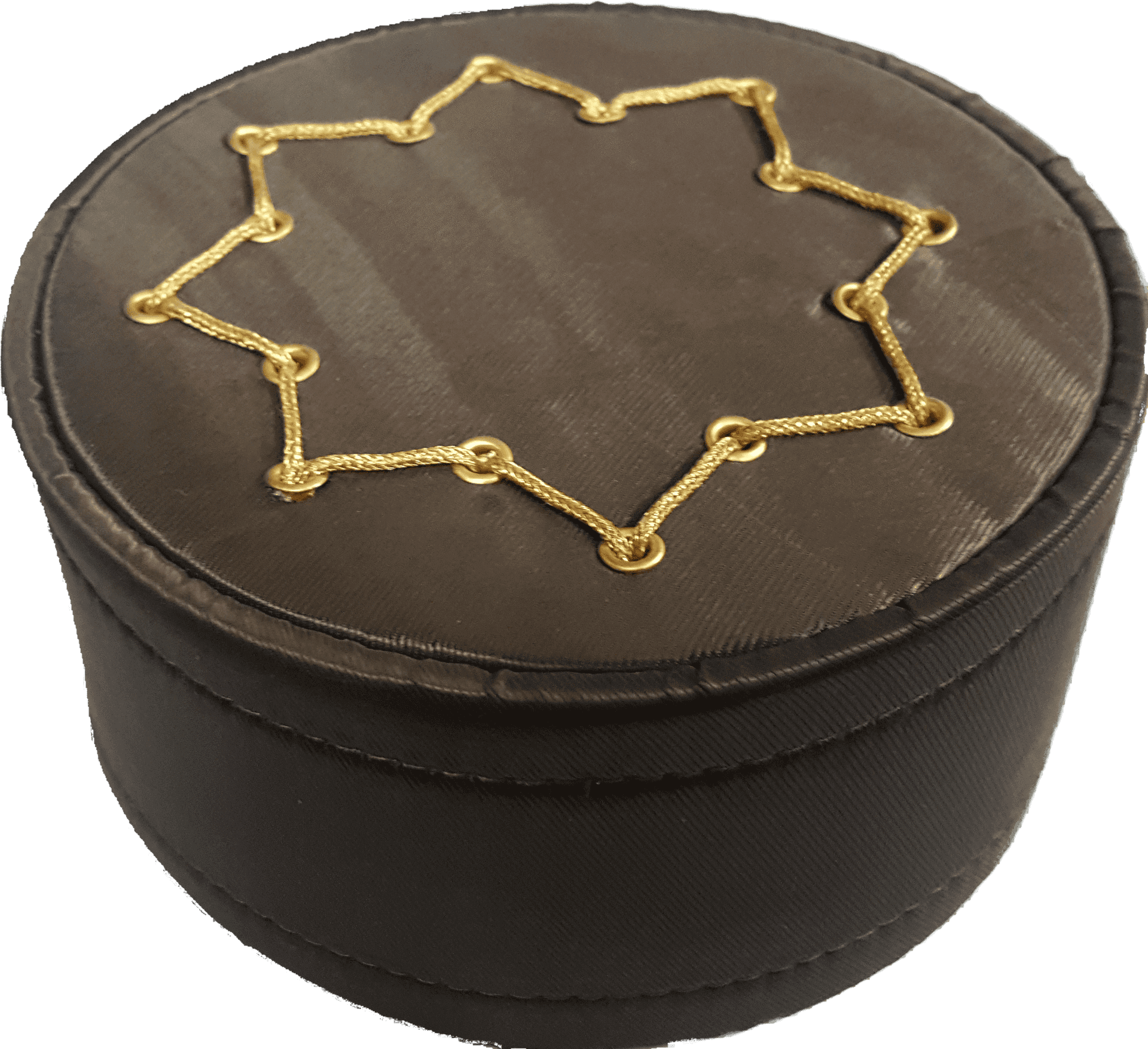 Embroidered Islamic Prayer Cap PNG image