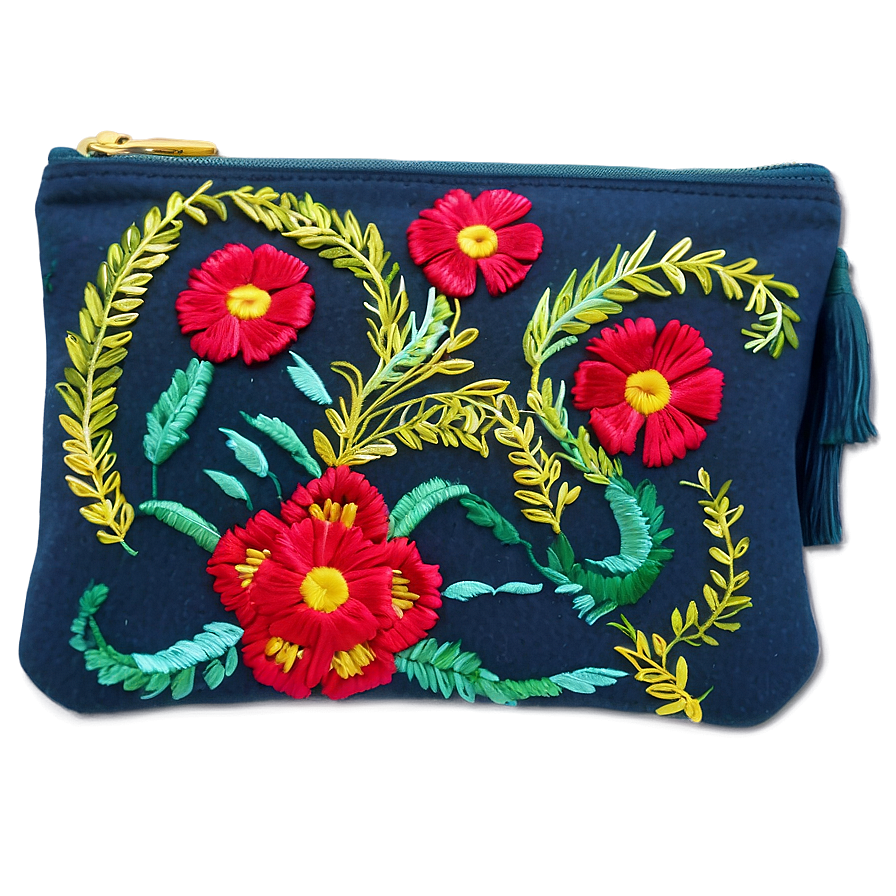 Embroidered Pouch Png 17 PNG image