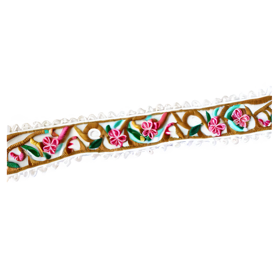 Embroidered Ribbon Png Twg13 PNG image