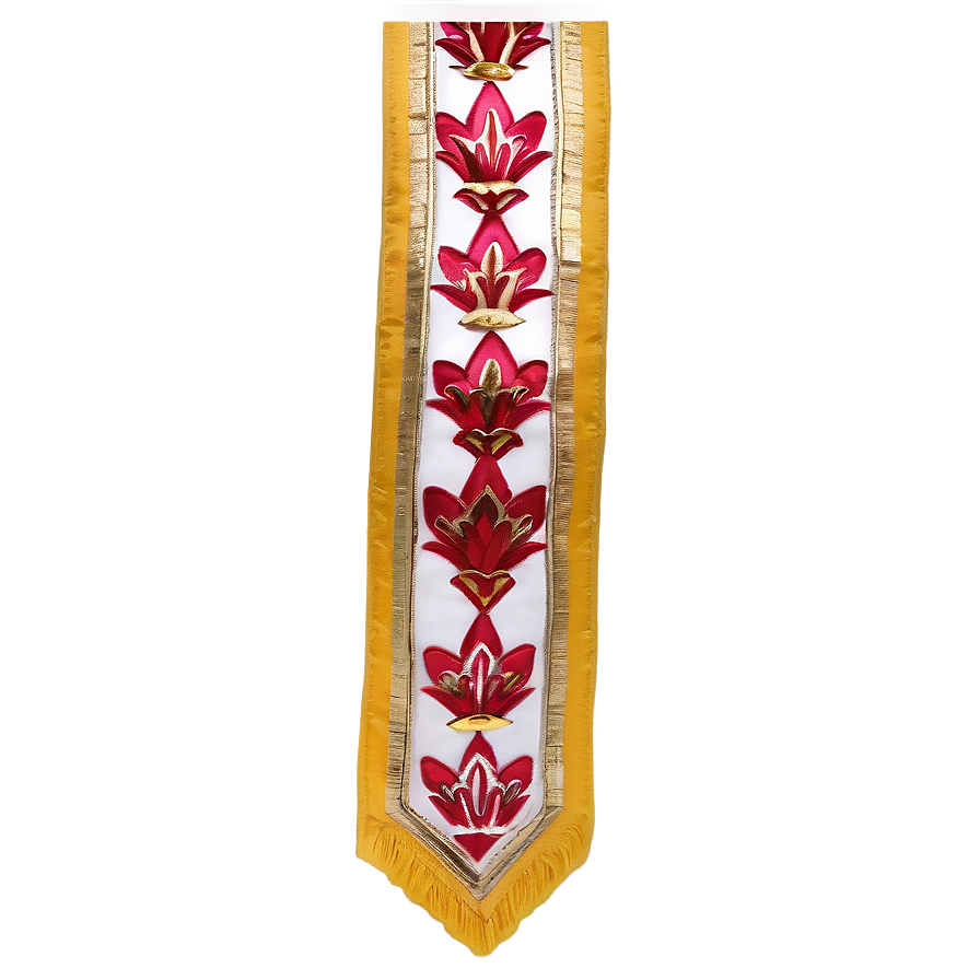 Embroidered Sash Png 06272024 PNG image