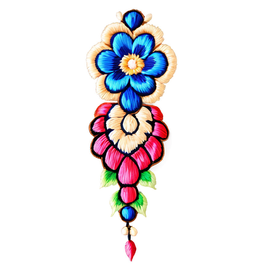 Embroidery Design Png Fus86 PNG image