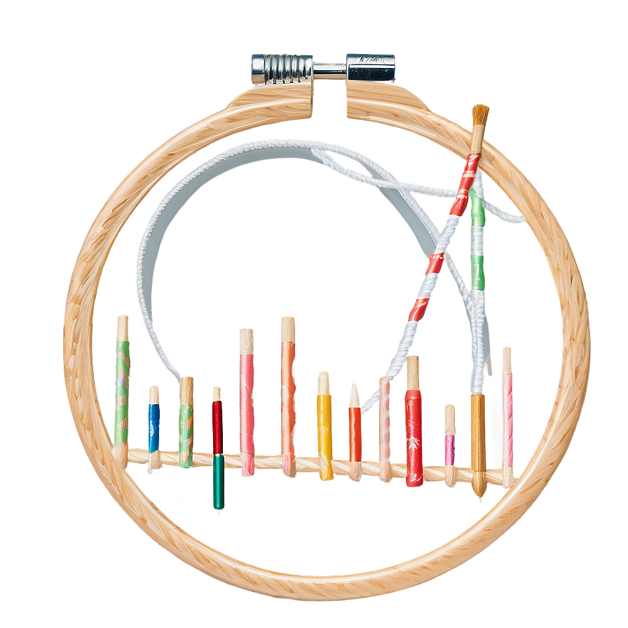 Embroidery Hoop Art Png 06262024 PNG image