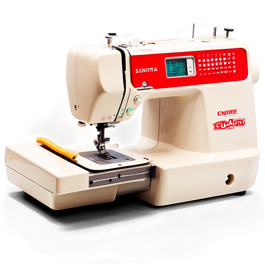 Embroidery Sewing Machine Png 06282024 PNG image