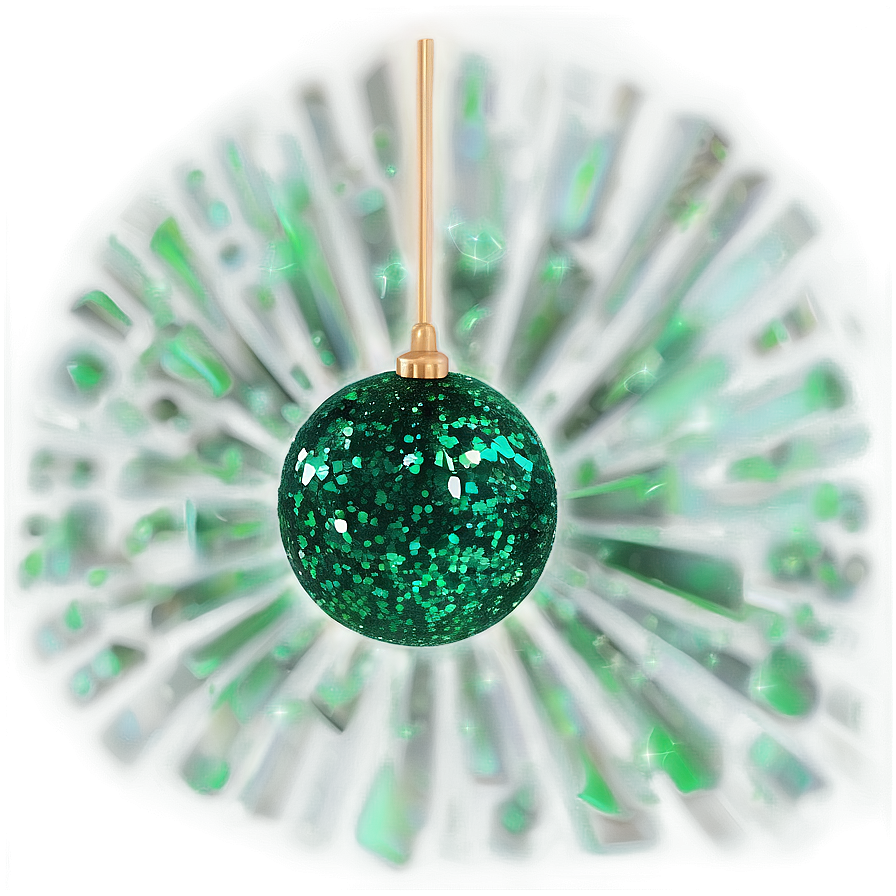 Emerald City Green Glitter Png 06252024 PNG image